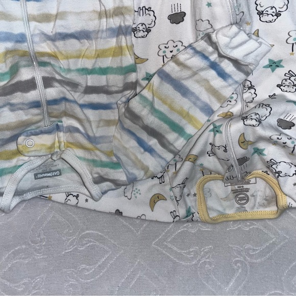 Granimals and Wonder Nation Baby Boy Footie Sleep and Play Bundle - Picture 2 of 2